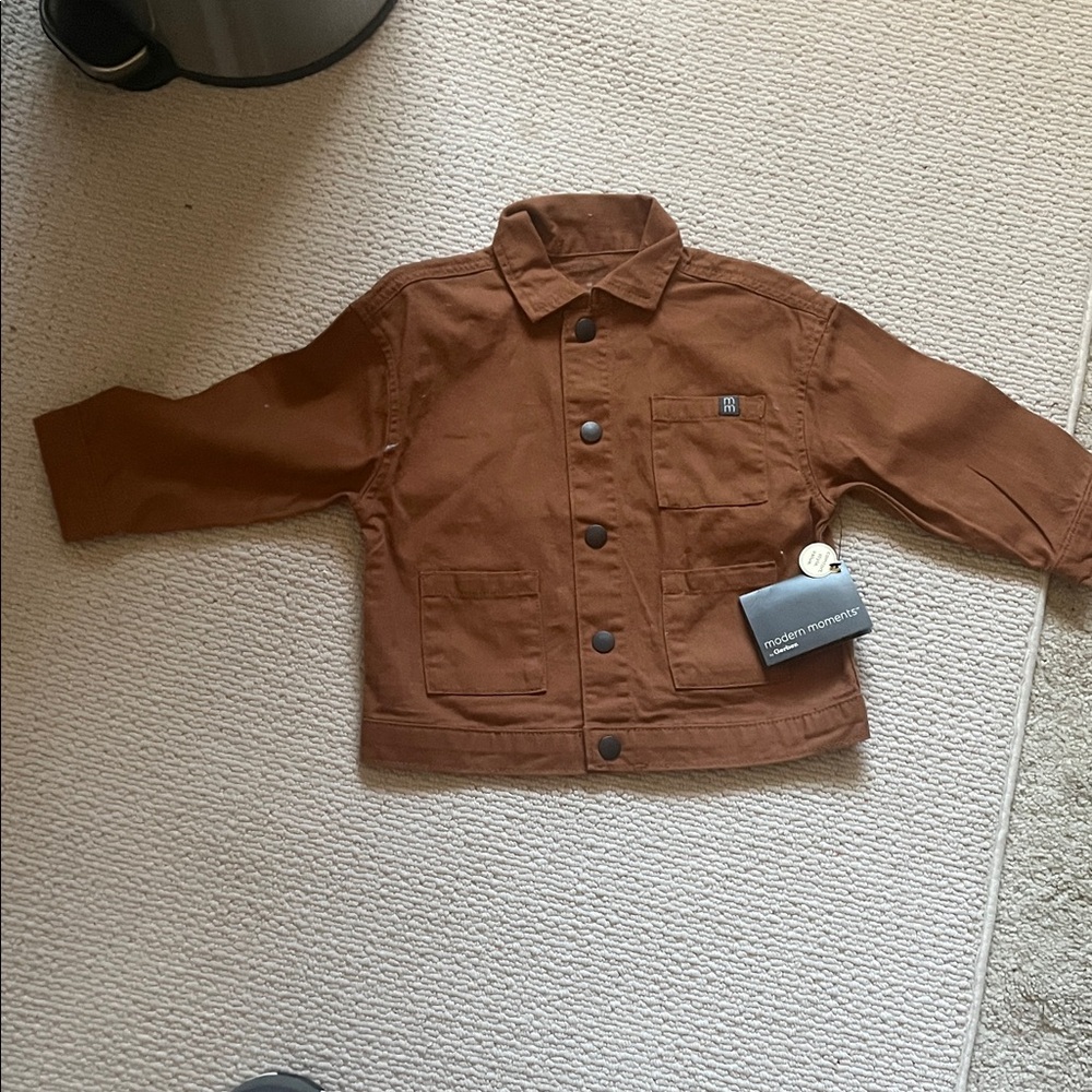 KIDS 👶 Modern Moments Kids Brown Jean Jacket